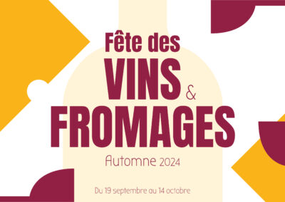 Fête des vins et des fromages – du 19 septembre au 14 octobre